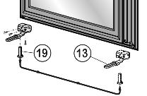 12 (18): Spostare in alto e in basso il perno di supporto Fig. 12 (9). u Estrarre il perno di supporto Fig.