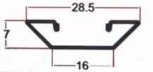 On/off Codice 110615 2000 mm Codice 113224 Coppia di tappi Codice 113503 Barra