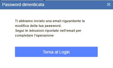 poi clicca su Invia : Riceverai una mail all