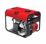 Disponibile con motore a benzina o diesel, il generatore CPPG Professional è eccezionalmente versatile.
