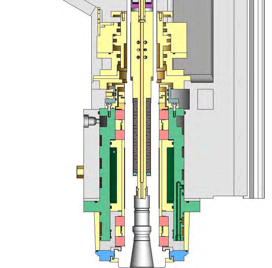 ed inferiore Cono ISO - BIG PLUS Forza di bloccaggio: 1250 kg