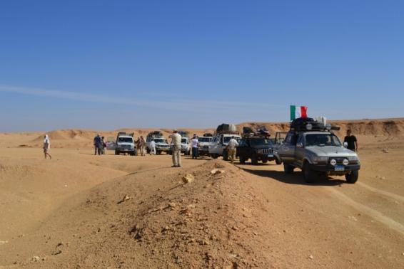 Passo del Cammello: tutti pronti a salire