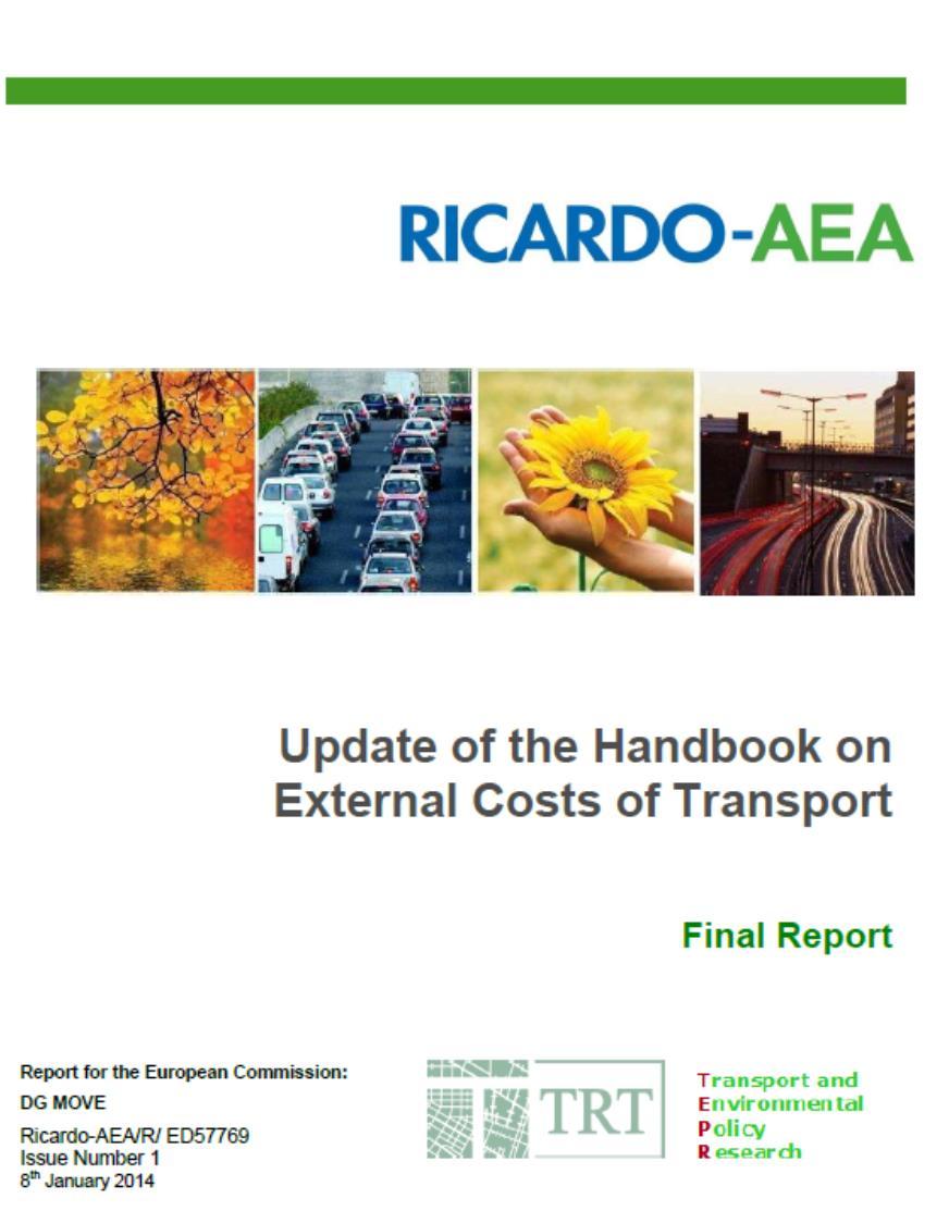 Premessa In che misura incidono i costi esterni prodotti dalle tre modalità di trasporto: strada, ferrovia e mare?