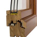 È possibile realizzare le finestre in legno con l'innovativa tecnologia SMART EDGE, grazie alla quale telaio e anta della finestra risultano complanari.