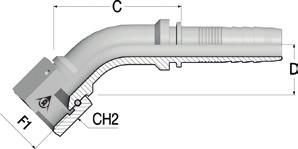 RACCORDI // POWERTRAK NO-SKIVE // INSERTI JIC INSERTI JIC 37 Le dimensioni riportate potrebbero subire variazioni.