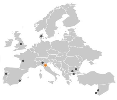 Validazione della Piattaforma La piattaforma è stata testata in diverse zone dell Europa Continentale e dei Paesi Mediterranei consentendo di valutarne I benefici in condizioni pedo-climatiche
