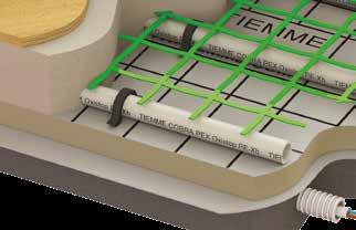 La superficie serigrafata termoriflettente del pannello liscio a libro offre la possibilità d installazione ad interasse di posa