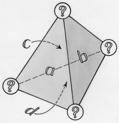 Esercizio n. 7 (7 punti) Cubottaedro Sulle facce di un cubo di spigolo c, disegnate dei quadrati congiungendo i punti medi degli spigoli del cubo.