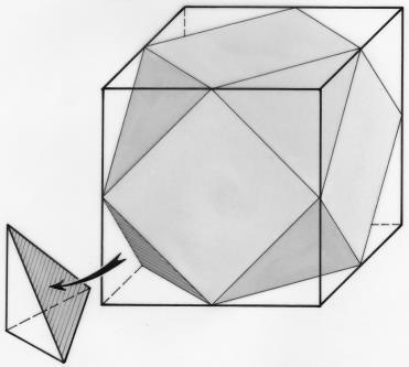 Esercizio n 8 (5 punti) Numeri al vertice Sulle quattro facce di un tetraedro sono stati scritti quattro numeri interi positivi differenti.