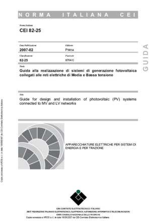 INTRODUZIONE AL FOTOVOLTAICO inverter sirio Normativa, direttive e documenti di riferimento Esempio di dimensionamento Per comprendere meglio i meccanismi che regolano la scelta del campo FV, nell