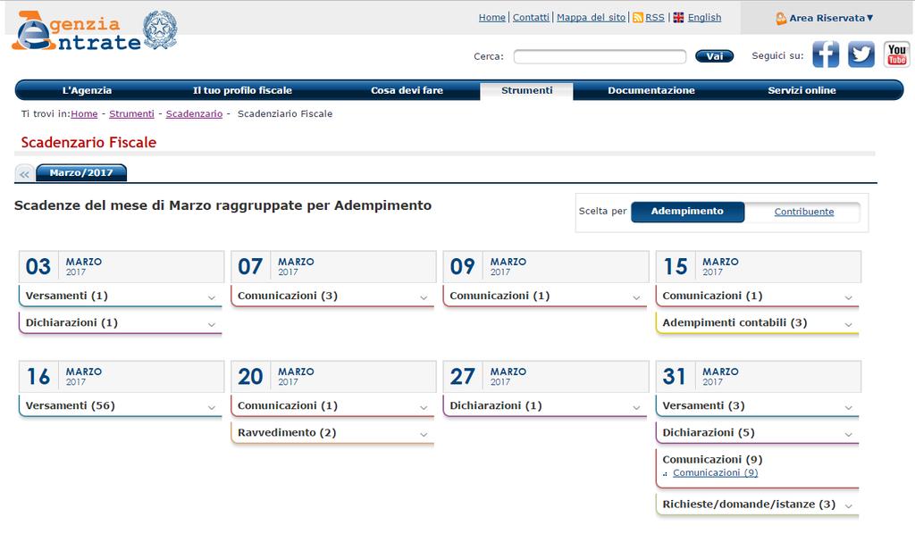 Adempimento Presentazione modello EAS (La scadenza) Presentazione modello EAS Ente di nuova costituzione - Entro 60 giorni dalla data di costituzione.