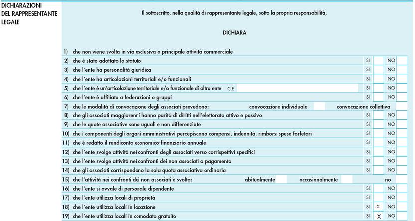 In tal caso il modello sarà da compilare nel seguente modo: Distinti saluti Lo Studio ringrazia per l attenzione riservatagli e rimane a disposizione