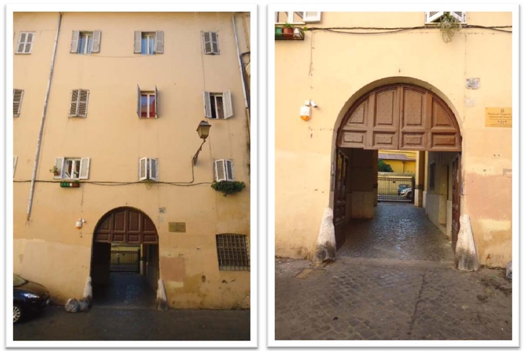 Struttura e finiture dell edificio L edificio ha struttura portante in muratura di pietrame di grosso spessore intonacato con sabbia e calce, solai a volta ad eccezione del sottotetto dove sono