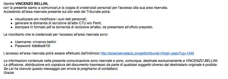 Nb: I tempi di risposta dell ufficio potrebbero non essere immediati, in quanto dipendenti dall attività di controllo delle informazioni inviate.