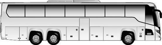 terzo asse a controllo idraulico Motori Euro 6 longitudinali: diesel: 250/280/320/360 CV (9 litri), 410/450/490 CV (13 litri) biodiesel: 320/360 CV (9 litri), 450/490 CV (litri) gas naturale/biogas: