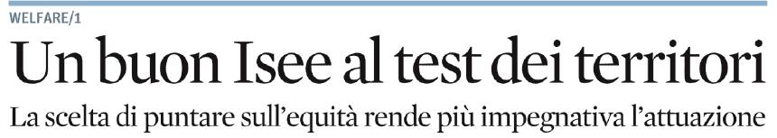 10/03/2014 L'equità non è gratis Lo strumento dovrebbe essere introdotto in tutto il Paese entro metà giugno.