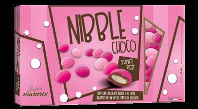 chocolate nibbles covered NIBBLE CHOCO SFUMATI VERDI - 500g Lenti  chocolate