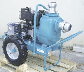 Vacuum-assisted pumps Wellpoint system W+TT Series WT1+TQ 6" - kw W61MVM+SIL Diesel insonorizzato Sound-proof diesel