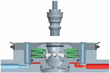 Delphin Mandrino HHPA Hydraulic High Performance Vantaggi Combinazione cono di posizionamento e centratura a molla per la massima precisione Usura minima e precisione prolungata Sollevamento per la