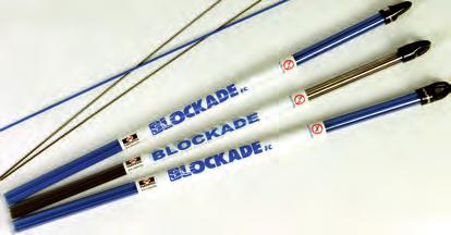 Blockade Blockade è una lega per brasatura silicio/stagno ideata per fornire una valida ed economica alternativa alle leghe d argento. È un autoflussante delle giunzioni in rame.