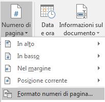 SELEZIONARE Numero di pagina SELEZIONARE Posizione