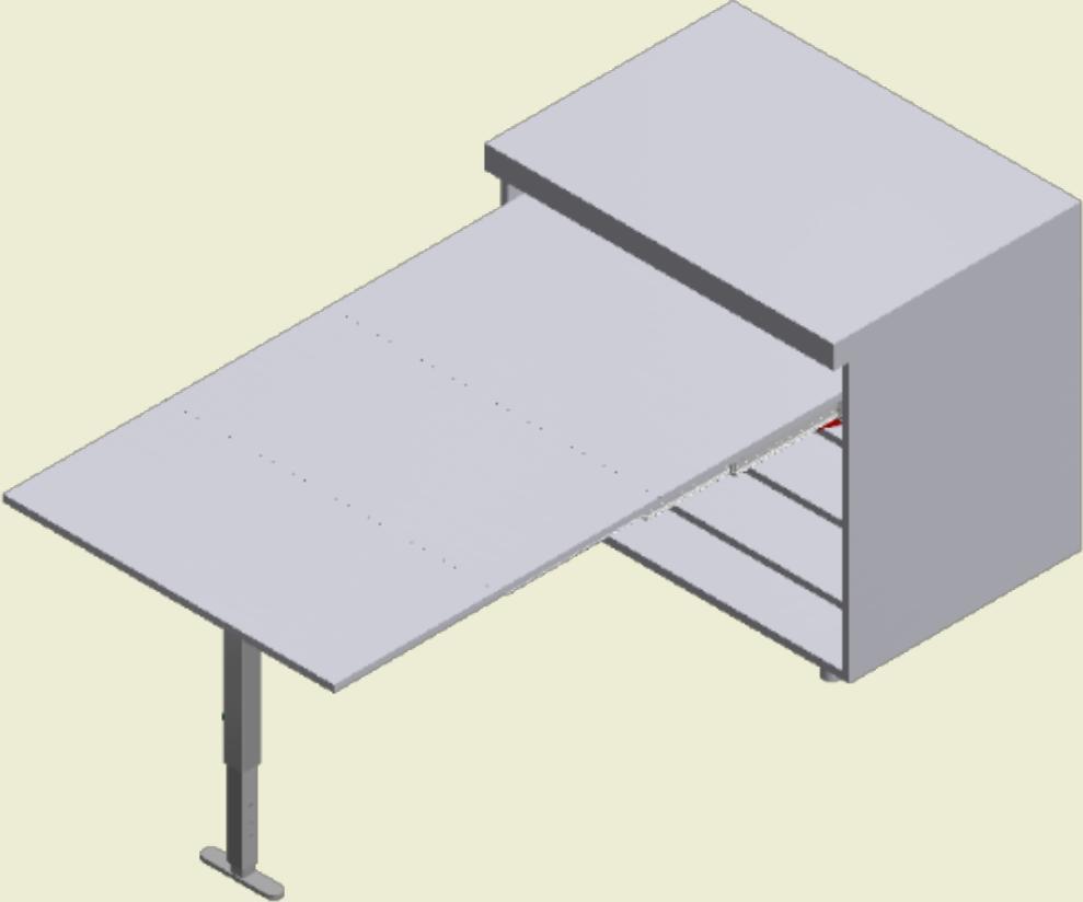 22X - T-Able XL per modulo da 600 mm spalle da 15 a 20 mm T-Able XL for 600 mm module, sides thickness: 15-20 mm 411/78.1910.