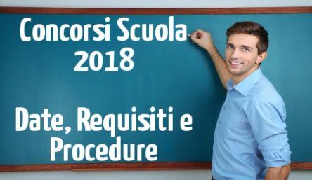 concorso Scuola 2018 per Abilitati, PUBBLICATO IL 19 FEBBRAIO 2018 Concorso Scuola 2018 chi può partecipare?