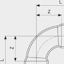 CURVE Curva a 90 Prestabo Modello 1116 articolo