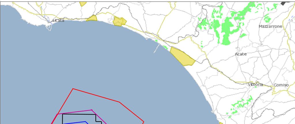 Pag. 12 di 16 Figura 2-30: estratto cartografia SITAP aree vincolate ai sensi del D.Lgs.