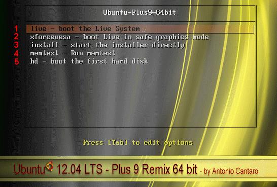 3 Installare Ubuntu Plus 9 Installare Ubuntu è cosa semplicissima e veloce. Vedremo le poche fasi necessarie con le schermate che vi si presenteranno al computer.