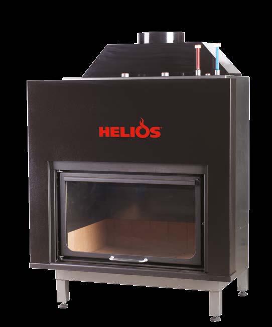 helios VERSIONE Superior Riscalda fino a 350 mq / 930 mc COMBUSTIBILI RISCALDAMENTO Dopo una giornata di lavoro al freddo e al gelo, sarà un piacere rientrare e trovare la tua casa calda