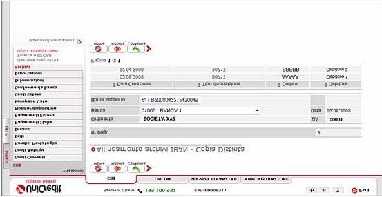 / cbi / archivi / gestione flussi iban / indice Gestione Flussi IBAN 7.