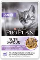 umido completo e bilanciato per gatti adulti, gusti assortiti, 100 g PURINA PRO PLAN NUTRI SAVOUR per gatti, con