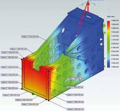 dynamic performances which allow the optimization of the machining time and the use of the modern cutting technologies.