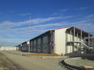 Campi Base Campo Base Trasta operativo Campo Base Pian dei Grilli in costruzione Campo Base Arquata in
