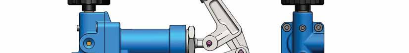 Pompa Tipo GLR - Pump Type GLR unzionamento doppio effetto per cilindri semplice effetto Montaggio