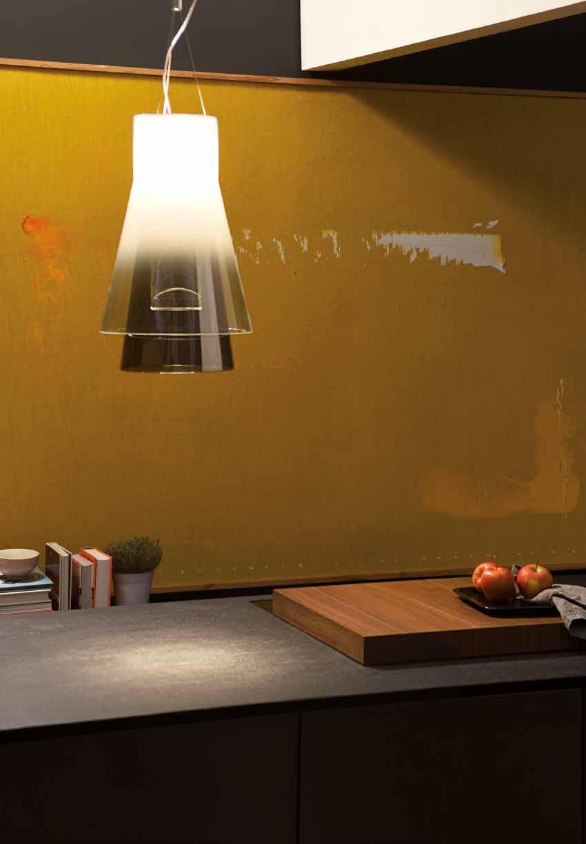 This award-winning suspension lamp is designed to