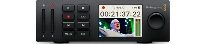 Specifiche tecniche del prodotto è il deck broadcast portatile che registra in ProRes sulle comuni schede SD.