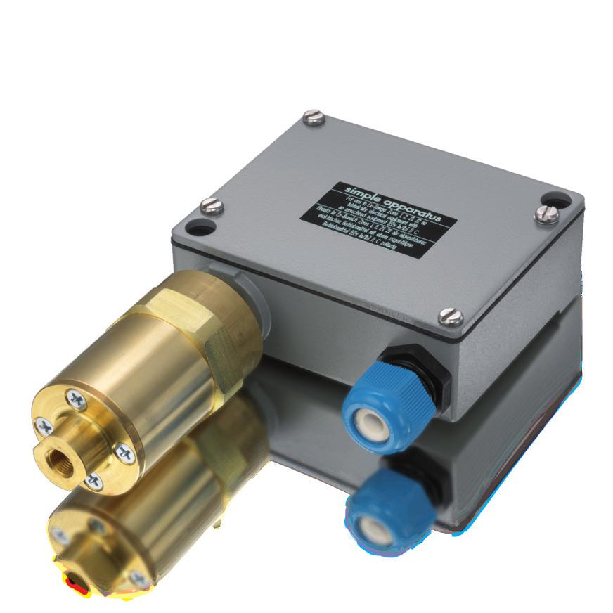 Pressostato di pressione differenziale La ditta svizzera Trafag AG è un produttore leader a livello internazionale di sensori e dispositivi di controllo per la misurazione di temperatura e pressione.