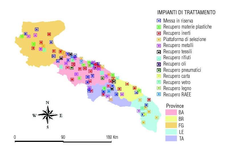 Fonte: Regione Puglia, Assessorato all Ecologia - Vademecum per la riduzione della produzione e pericolosità dei rifiuti, 2007 Premessa la scelta strategica del potenziamento della raccolta