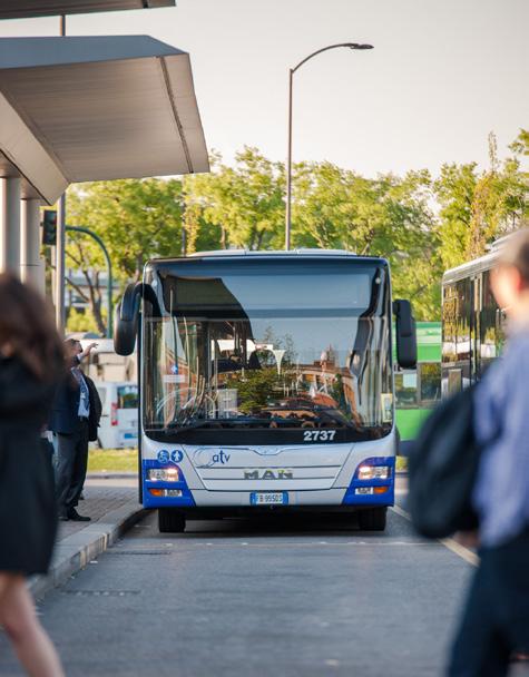 LA MISSIONE DI ATV ATV si propone di erogare il servizio di trasporto pubblico locale migliorando il soddisfacimento delle esigenze di mobilità delle persone, sul territorio della provincia di Verona