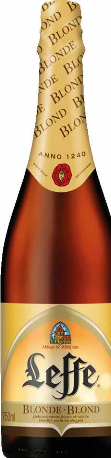 ALTASFERA Selezione Birre 2018 L e ff e : tradizione birraria dal 1240 2 69 LEFFE BLONDE Tipologia: Blonde. Provenienza: Belgio. 6-8 C. Colore: Dorato. Contenuto alcolico: 6,6% Vol.