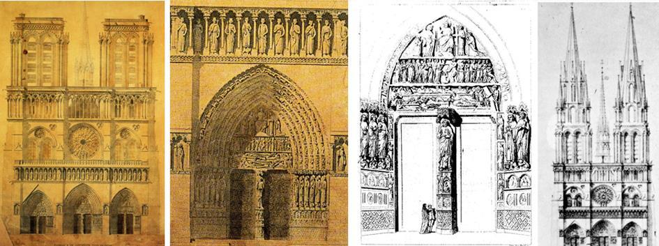 Figg. 6-7 E. E. Viollet-le-Duc (1814 1879), J.B.A.