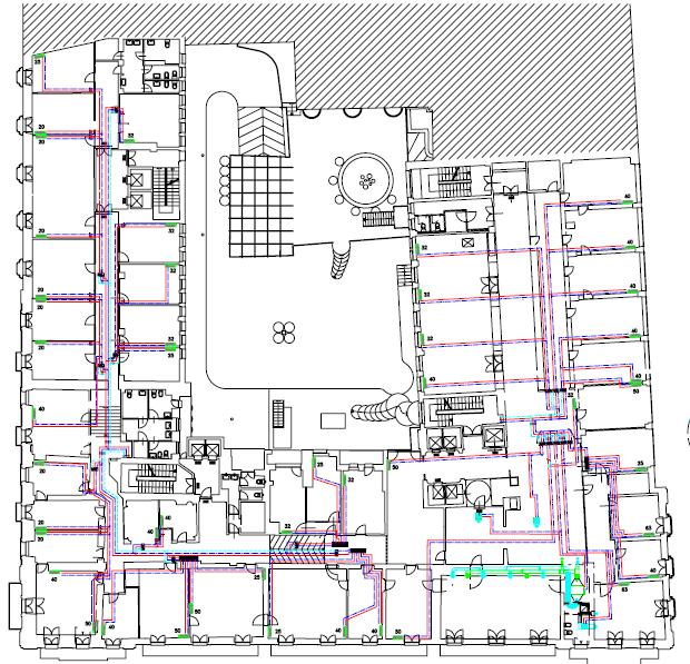 Caso studio n 1 Area climatizzata: