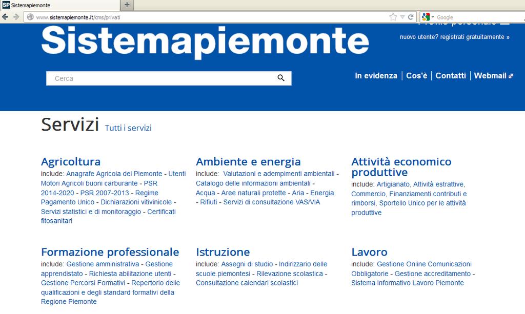 Visualizzare il link