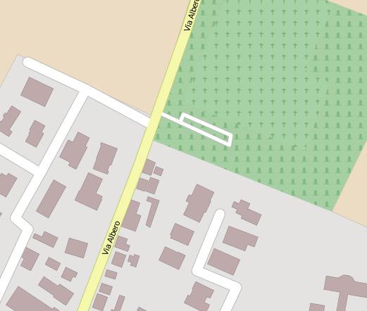 Area di Ammassamento per la popolazione A 25 - Parcheggio Cimitero di Massa Finalese Via Albero, 20 - Massa F. [Coordinate (WGS84): 11.213712 E; 44.