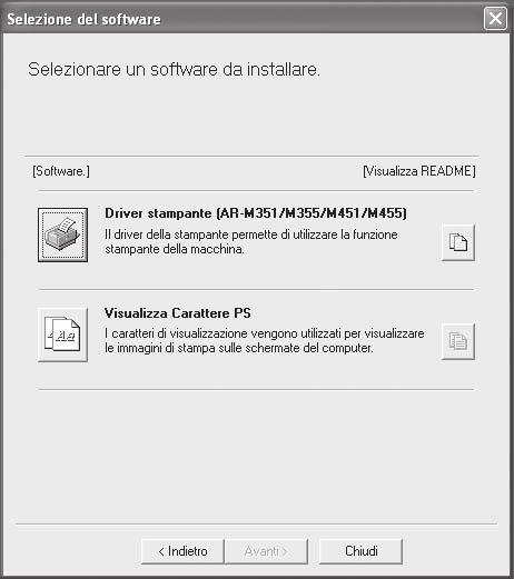 INSTALLAZIONE DEI FONT DI DISPLAY PS I caratteri utilizzabili dal driver della stampante PS sono contenuti nel CD-ROM "PRINTER UTILITIES" fornito unitamente al kit di espansione PS3.