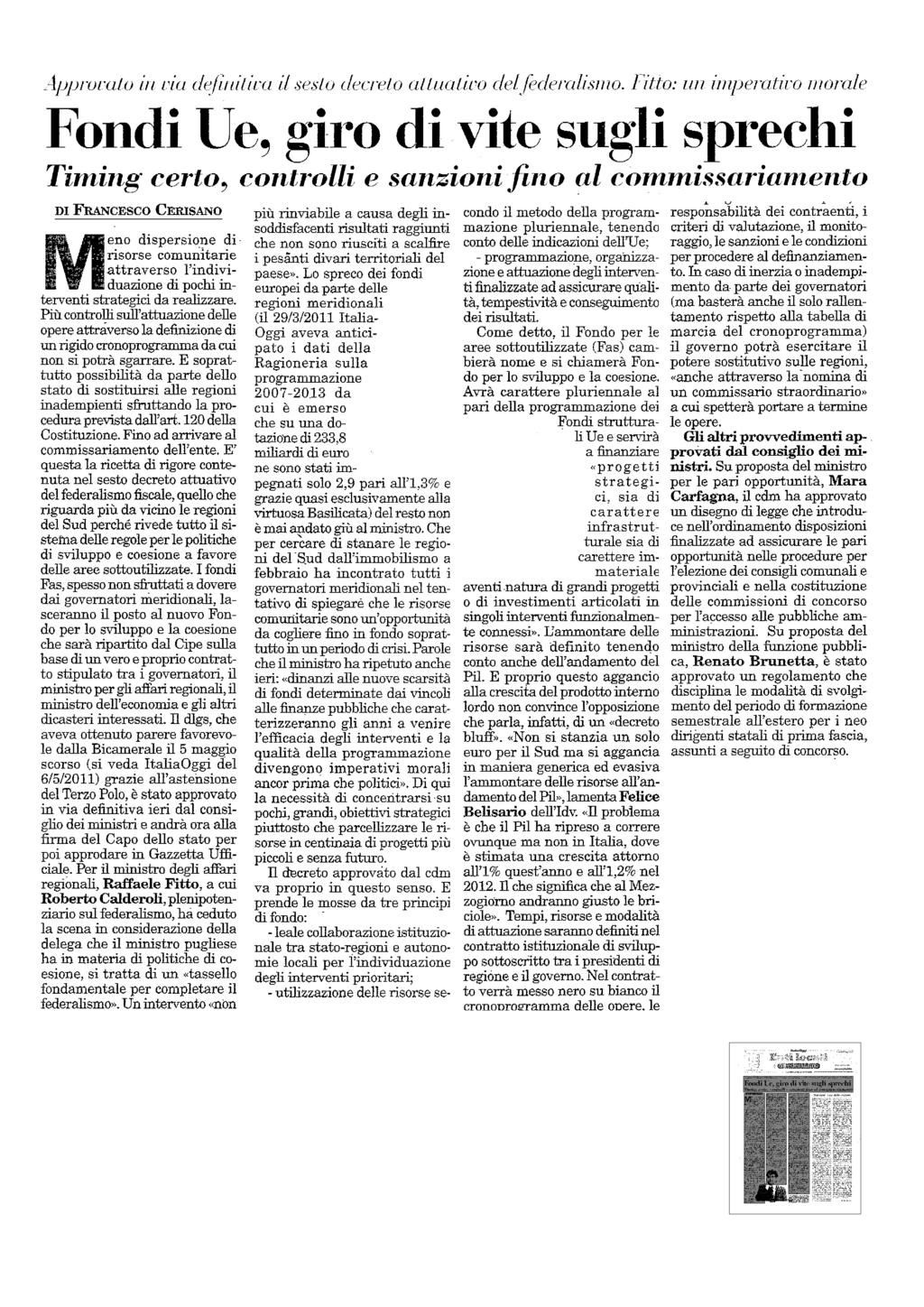 Quotidiano Milano Diffusione: 86.892 Lettori: 199.