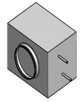 BAC BATTERIA DI RISCALDAMENTO AD ACQUA (PER FUNZIONAMENTO POST-RISCALDO O PRE-RISCALDO) Le unità di pre/post riscaldo ad acqua sono costituite da due flange in lamiera zincata ed una batteria di