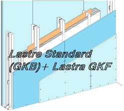 + asseverazione Instytut Techniki Budowlanej 12/01/2004 PARETI CON DOPPIA ORDITURA METALLICA E DOPPIO LASTRA PER LATO EI90 PARETE W115 Doppia orditura metallica C 50x47 rivestimento 2+2 lastra GKB